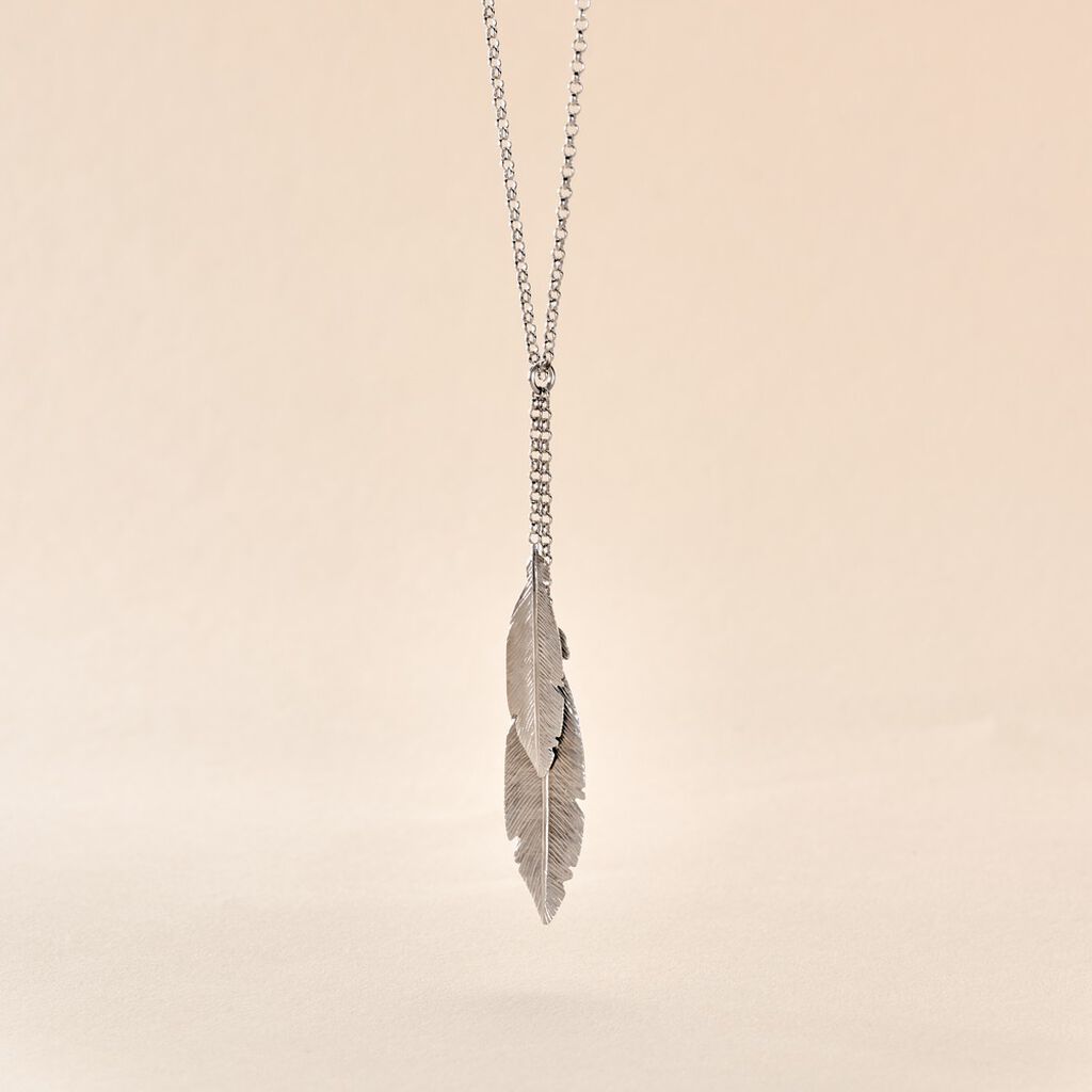 Collier Euriell Argent Blanc - Colliers fantaisie Femme | Histoire d&rsquo;Or