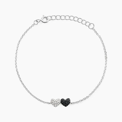 Bracelet Clementine Argent Blanc Oxyde De Zirconium - Bracelets Femme | Histoire d’Or