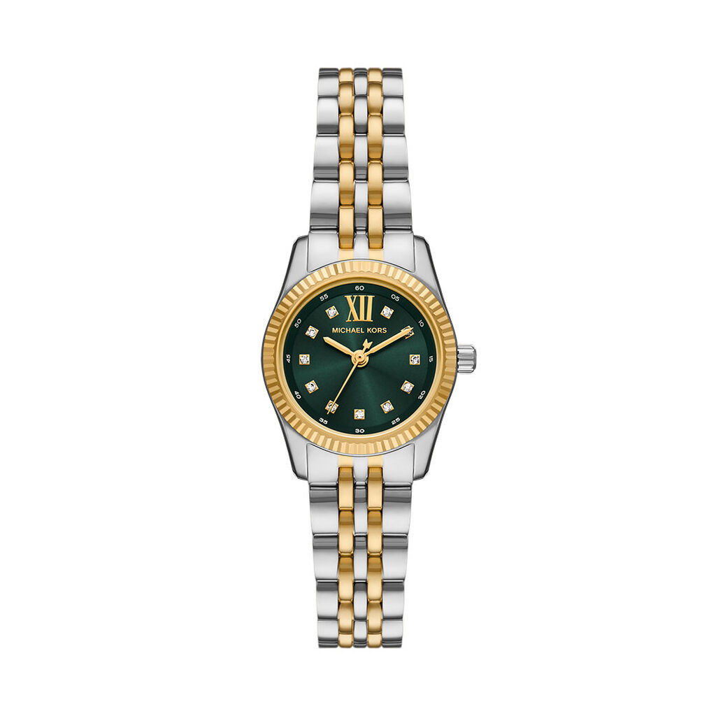 Montre Michael Kors Petite Lexington Vert - Montres Femme | Histoire d&rsquo;Or