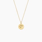 Pendentif Or Jaune Astraea Oxyde De Zirconium - Pendentifs Zodiaque Femme | Histoire d&rsquo;Or