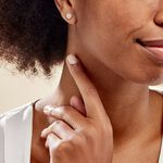 Boucles D'oreilles Veronick Or Jaune Diamant - Clous d'oreilles Femme | Histoire d&rsquo;Or