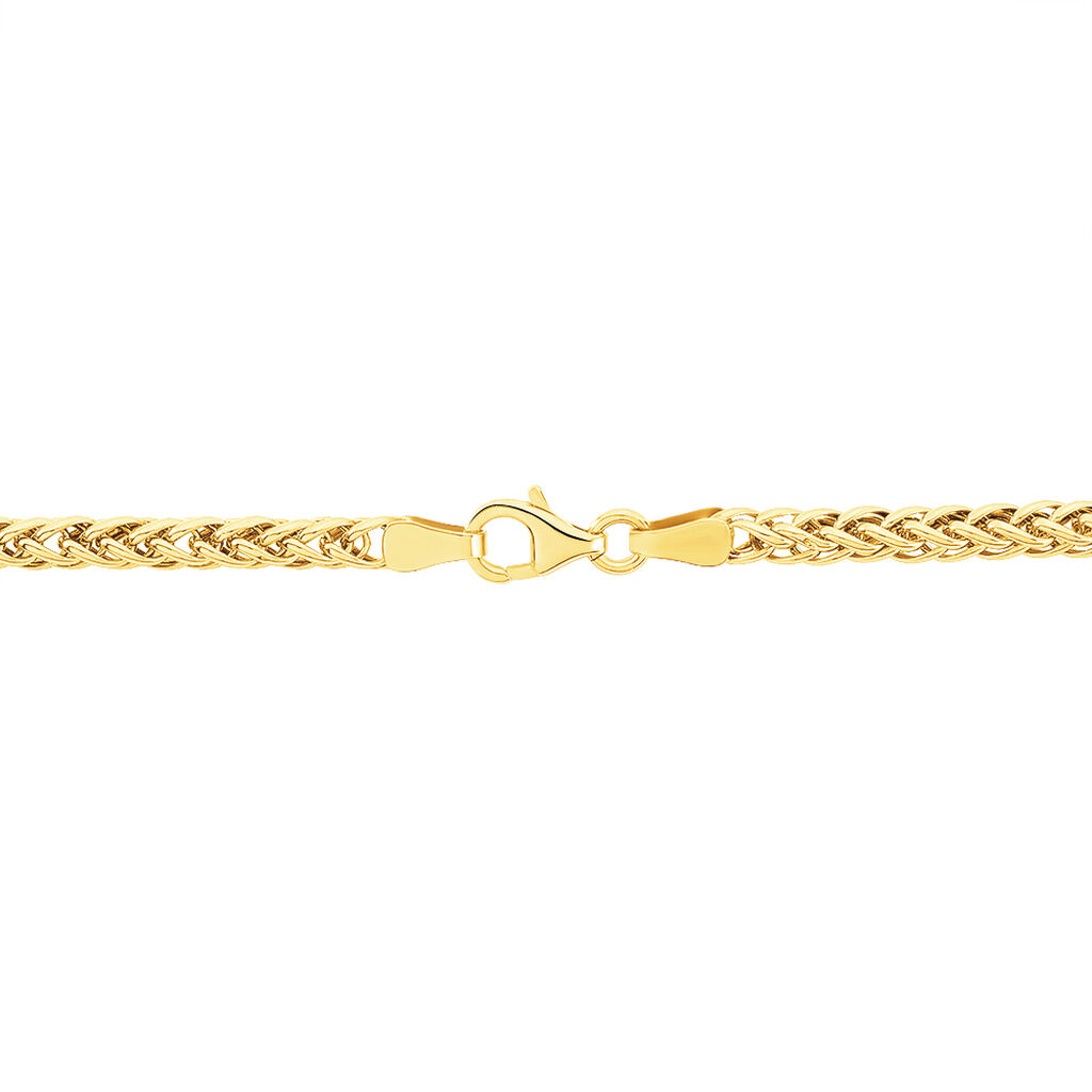 Bracelet Jolien Maille Spiga Or Jaune - Bracelets cha&icirc;ne Femme | Histoire d&rsquo;Or