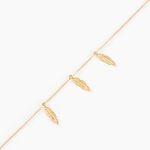 Bracelet Indian Nature Feuilles Or Jaune - Bracelets Femme | Histoire d&rsquo;Or