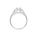 Bague Solitaire Mady Argent Blanc Oxyde De Zirconium - Bagues solitaires Femme | Histoire d’Or