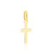 Pendentif Alyssa Croix Or Jaune - Pendentifs Baptême Famille | Histoire d’Or
