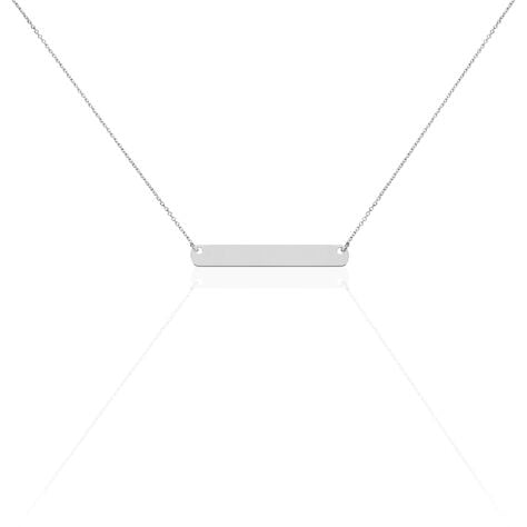 Collier Beavis Or Blanc - Cadeaux de naissance Femme | Histoire d’Or