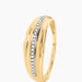 Bague Bold Or Jaune Diamant - Bagues avec pierre Femme | Histoire d’Or