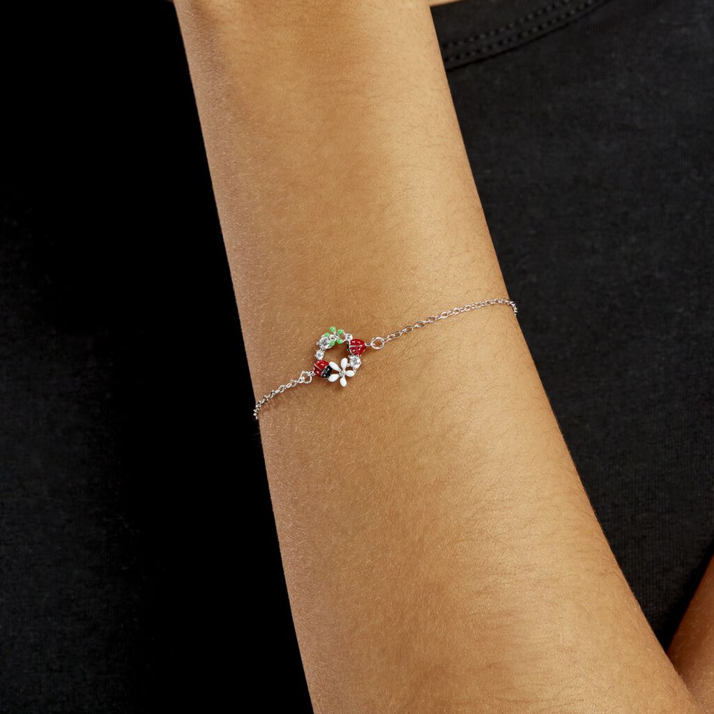 Bracelet Eliniane Argent Blanc Oxyde De Zirconium - Bracelets Femme | Histoire d’Or