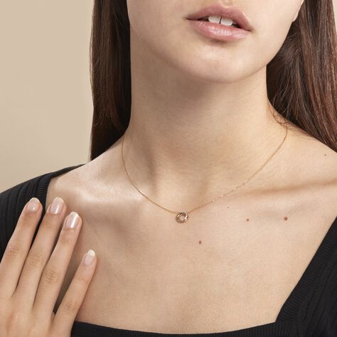 Collier Daphnee Or Tricolore Diamant - Colliers Femme | Histoire d’Or