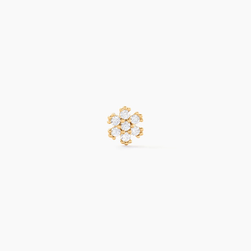Piercing Gedeon Or Jaune Oxyde De Zirconium - Bijoux Femme | Histoire d’Or