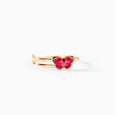 Bague Sulivia Papillon Or Jaune - Bijoux sans pierre Enfant | Histoire d&rsquo;Or