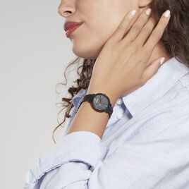 Montre Pierre Lannier Aura Acier Noir - Montres Femme | Histoire d’Or