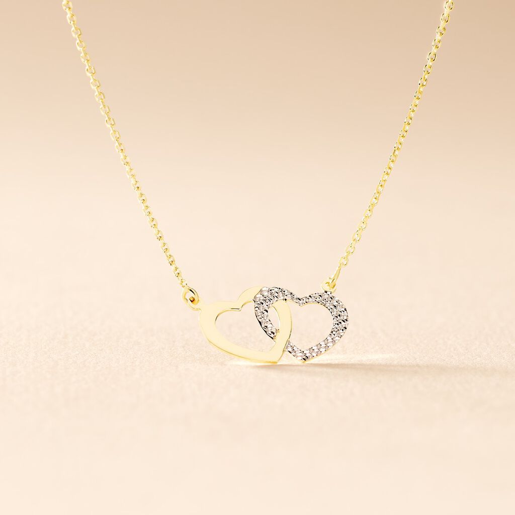 Collier Natala Or Bicolore - Colliers Femme | Histoire d’Or