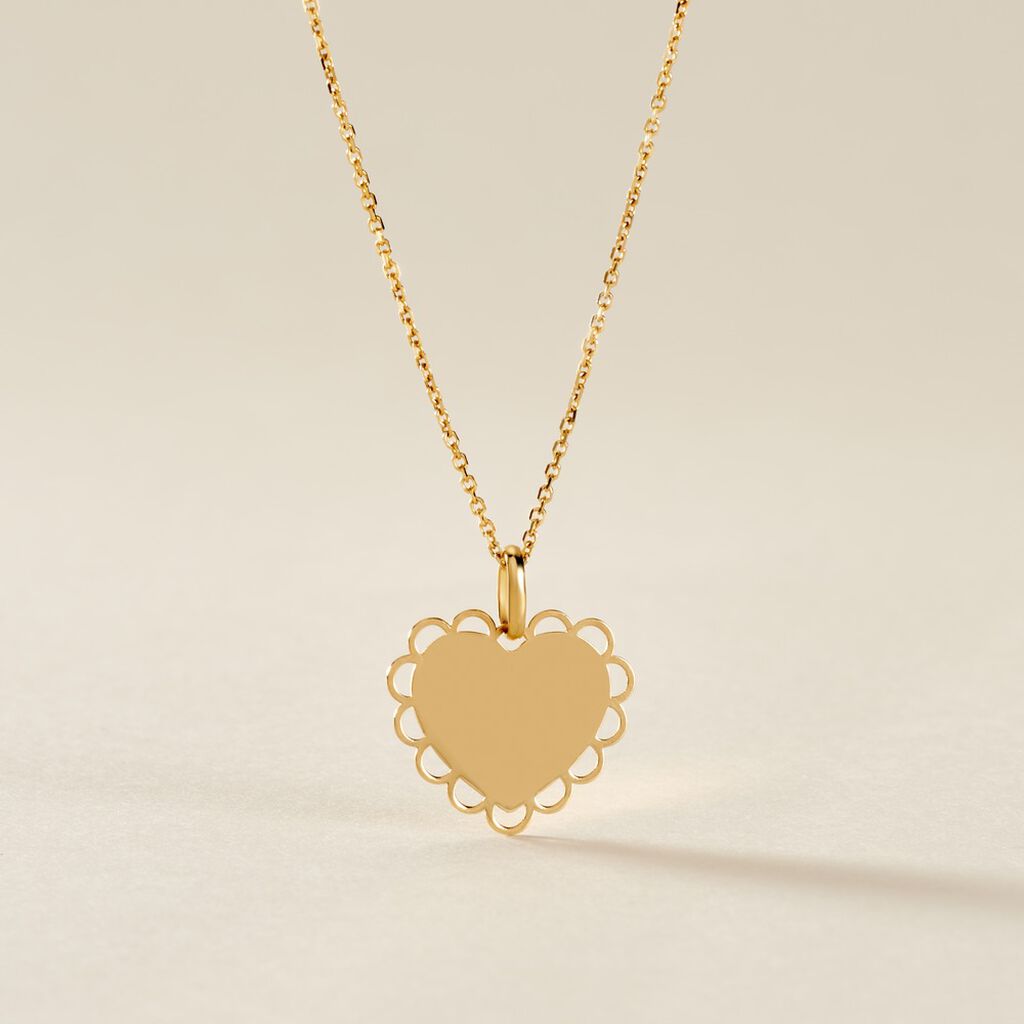 Pendentif Cassarah Or Jaune - Cadeaux de naissance Femme | Histoire d’Or
