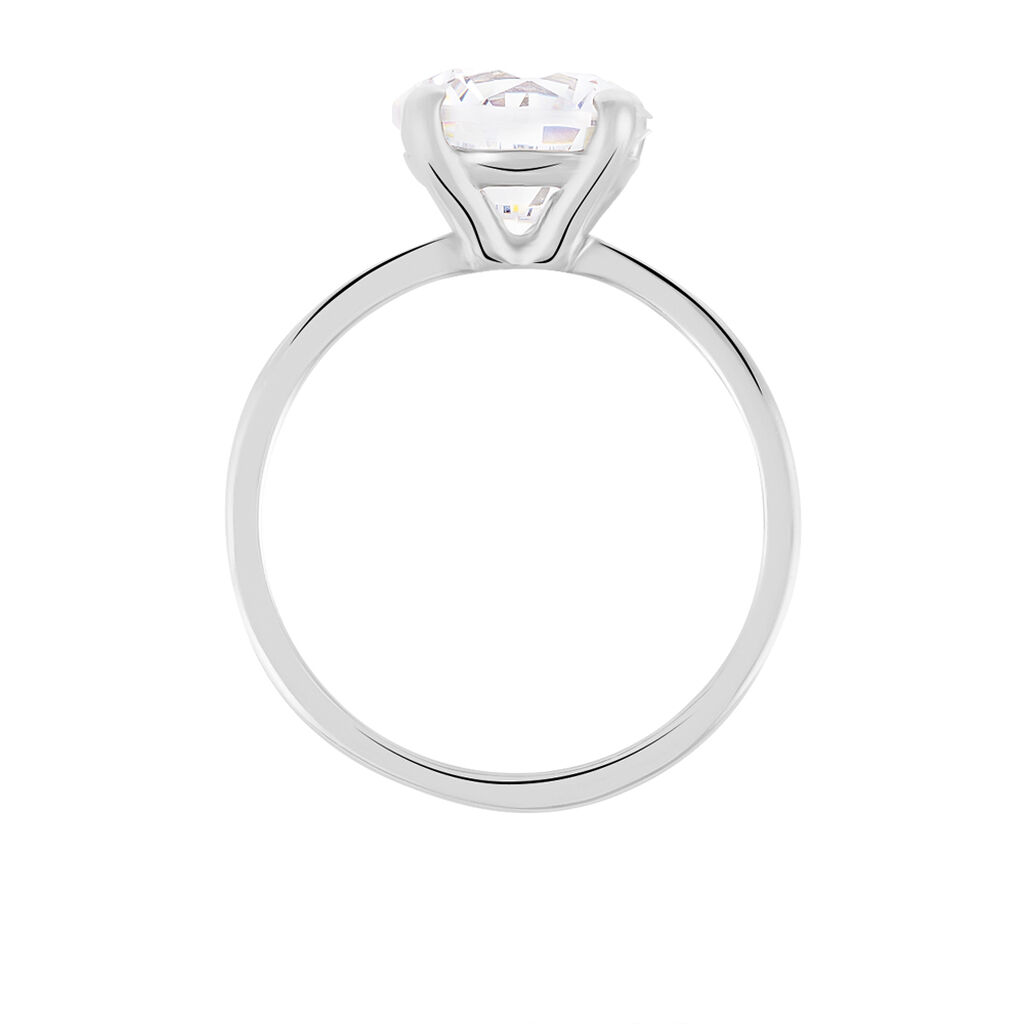 Bague Solitaire Gatiane Argent Oxyde De Zirconium - Bagues solitaires Femme | Histoire d’Or