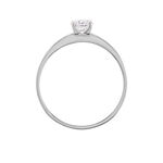 Bague Harem Or Blanc Oxyde - Bagues solitaires Femme | Histoire d&rsquo;Or