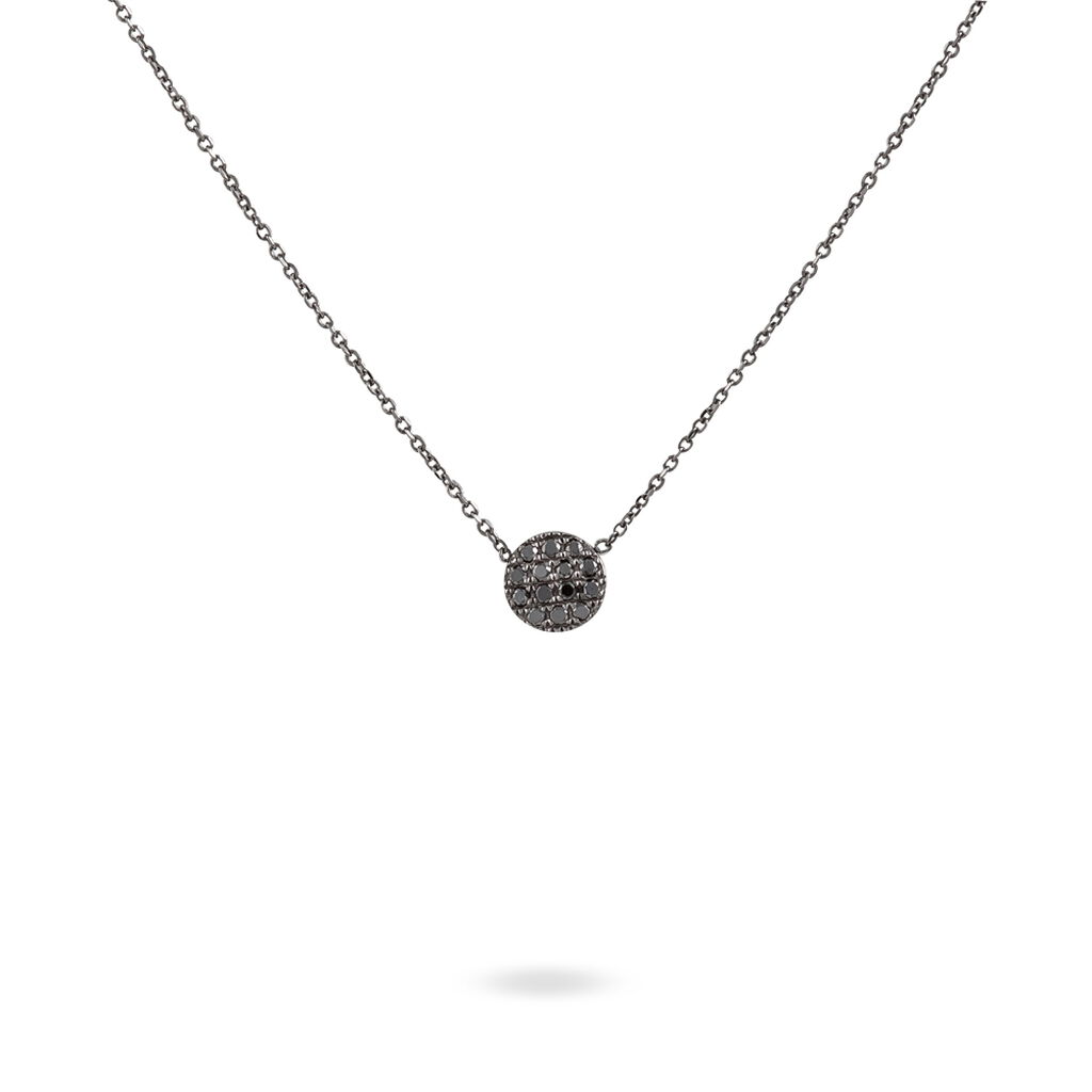 Collier Teani Or Blanc Diamant - Colliers Femme | Histoire d’Or