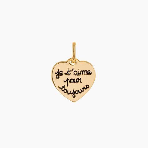 Pendentif Stephie Plaqué Or Jaune - Pendentifs Naissance Femme | Histoire d’Or
