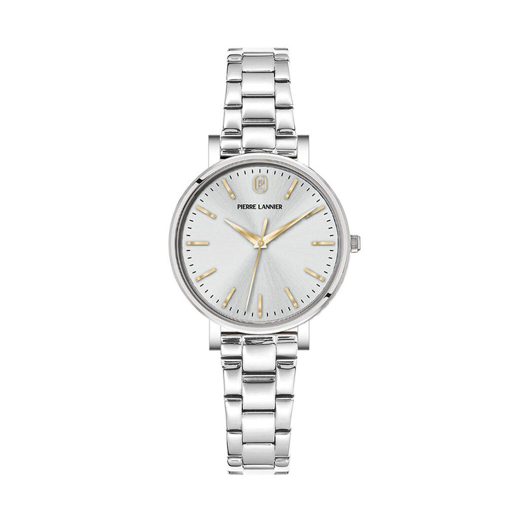 Montre Pierre Lannier Essential Argenté - Nouveautés Femme | Histoire d’Or