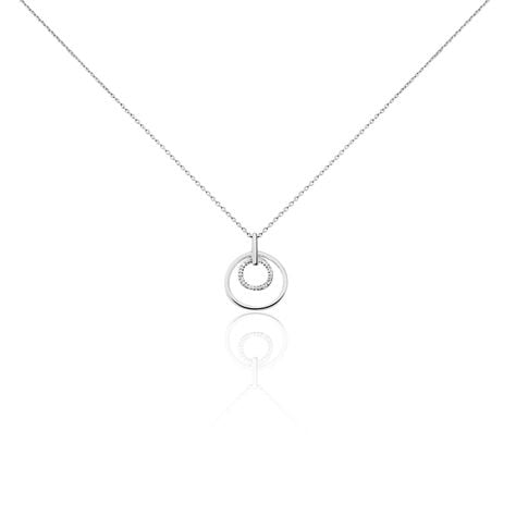 Collier Ignaza Or Blanc Diamant - Colliers Femme | Histoire d’Or
