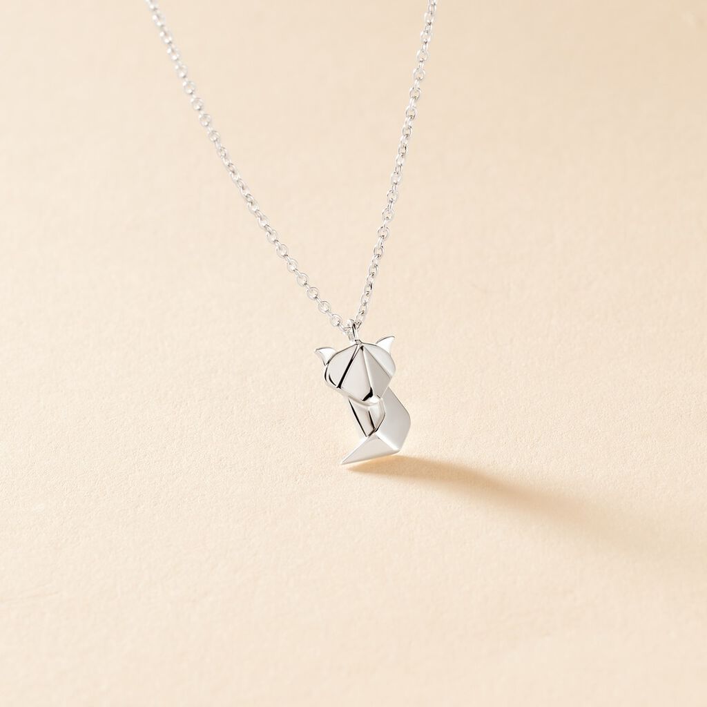 Collier Severiano Argent Blanc - Colliers fantaisie Femme | Histoire d’Or