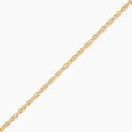 Bracelet Capucin Argent Dor&eacute; A L'Or 750/1000 - Bijoux sans pierre Femme | Histoire d&rsquo;Or