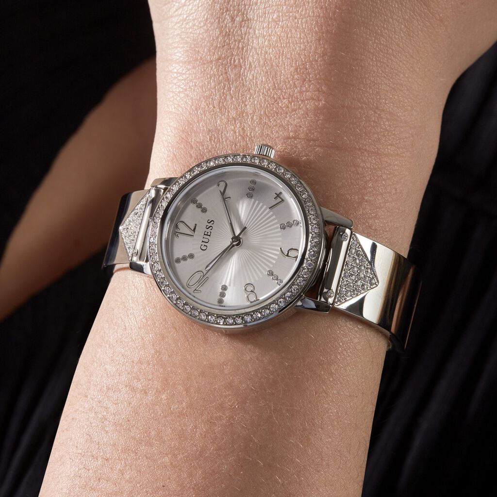Montre Guess Tri Luxe Argenté - Montres Femme | Histoire d’Or