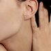 Boucles D'oreilles Puces Artemis Or Blanc Diamant - Clous d'oreilles Femme | Histoire d’Or