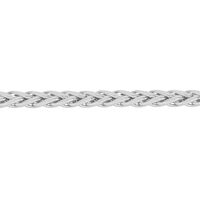 Collier Jany Danilo Maille Palmier Or Blanc