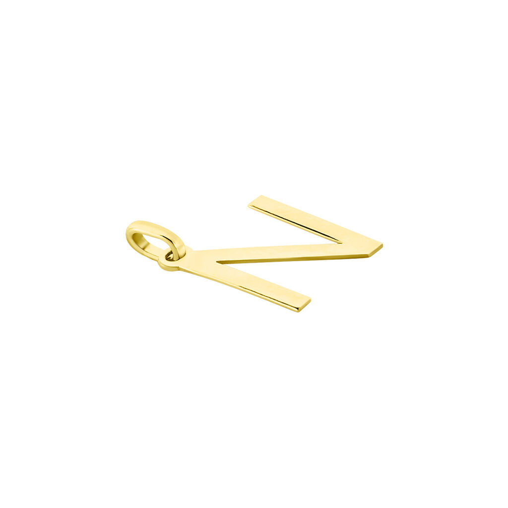Pendentif Ionia Lettre Or Jaune - Pendentifs Famille | Histoire d’Or