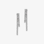 Boucles D'oreilles Pendantes River Or Blanc Diamant - Boucles d'oreilles pendantes Femme | Histoire d&rsquo;Or