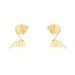 Boucles D'oreilles Pendantes Scarlett Acier Jaune - Boucles d'oreilles fantaisie Femme | Histoire d’Or