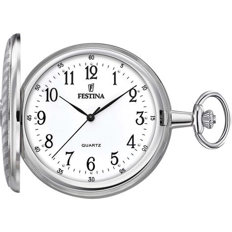 Montre A Gousset Festina Blanc - Montres Famille | Histoire d’Or