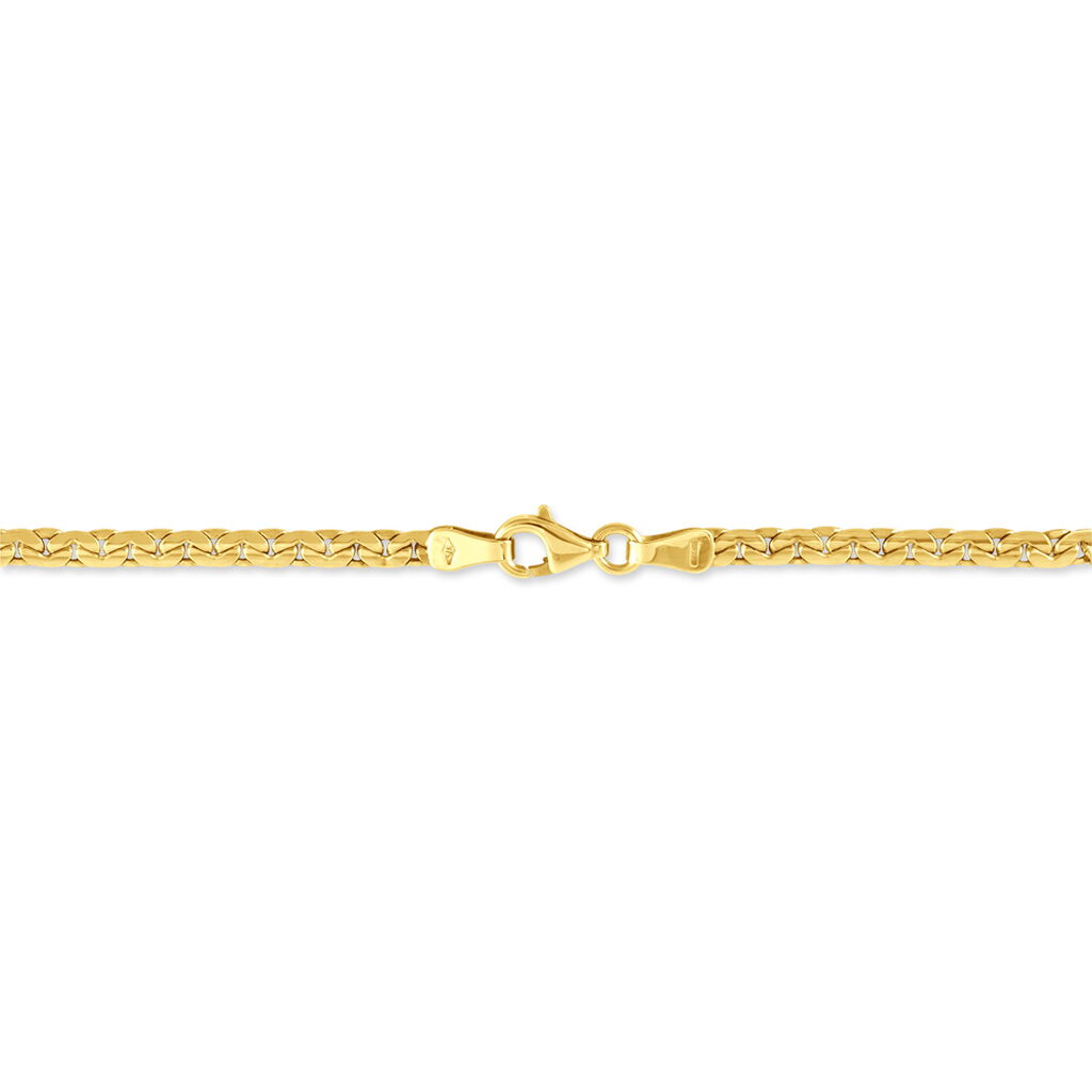 Bracelet Ivy Maille Haricot Or Jaune - Bracelets cha&icirc;ne Femme | Histoire d&rsquo;Or