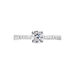Bague Solitaire Laetitia Or Blanc Diamant Synthetique - Bagues solitaires Femme | Histoire d’Or
