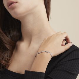 Bracelet Celina Argent Blanc Oxyde De Zirconium - Bijoux Femme | Histoire d’Or