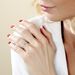 Bague Osanna Or Blanc Diamants - Bagues avec pierre Femme | Histoire d’Or