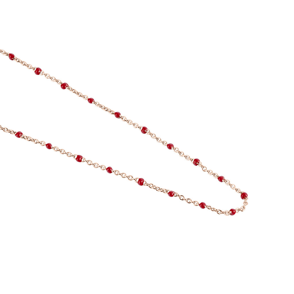 Collier Argent Rose Polka - Colliers fantaisie Femme | Histoire d&rsquo;Or