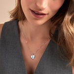 Collier Ocean Argent Blanc Turquoise Oxyde De Zirconium - Colliers fantaisie Femme | Histoire d&rsquo;Or