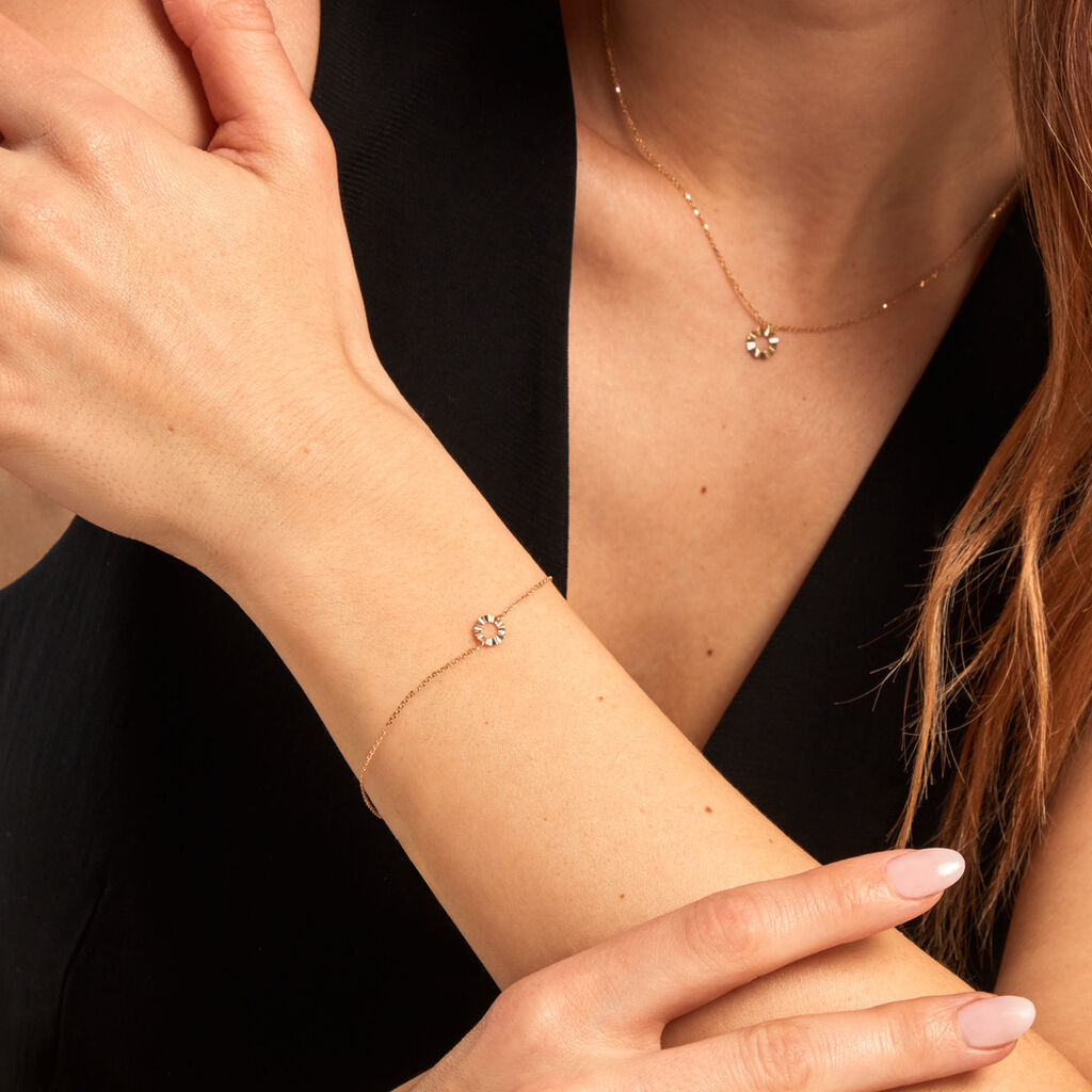 Bracelet Eclats Solaires Or Jaune - Bracelets Femme | Histoire d’Or