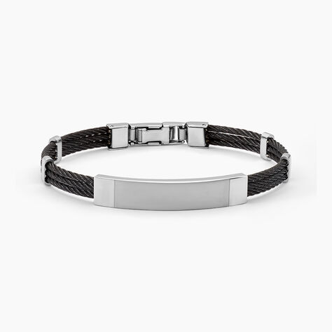 Bracelet Raphael Acier Blanc - Gourmettes Homme | Histoire d’Or