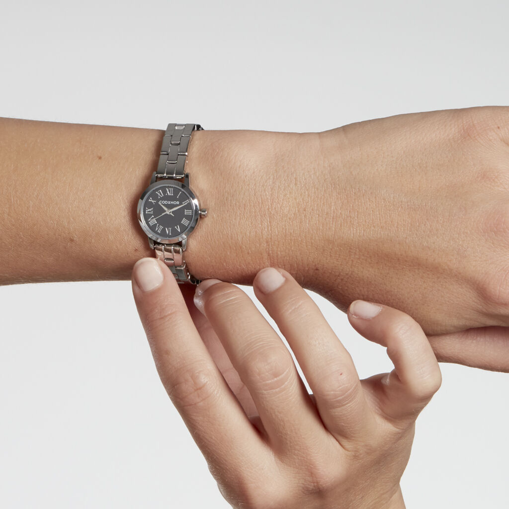 Montre Codhor Alison Noir - Montres Femme | Histoire d’Or