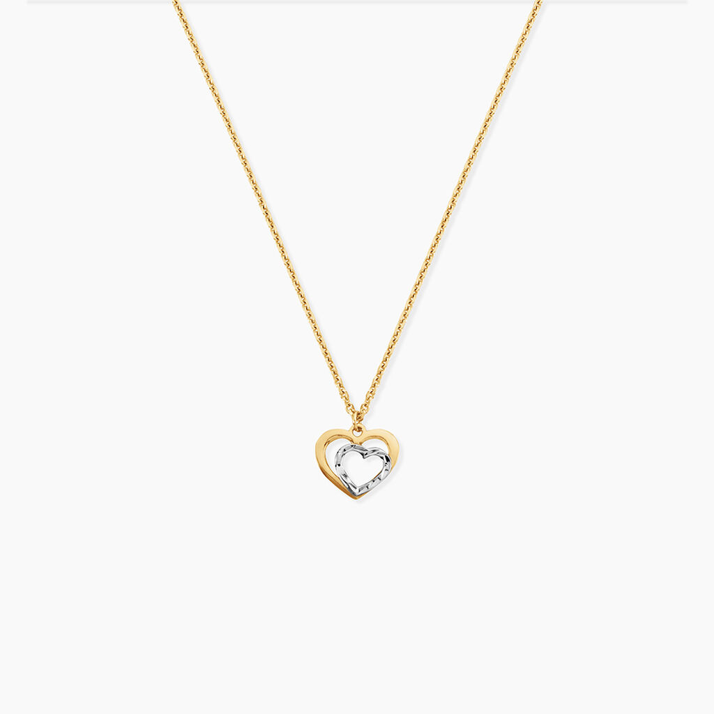 Collier Urzili Argent Dor&eacute; A L'Or 750/1000 - F&ecirc;te des m&egrave;res Femme | Histoire d&rsquo;Or