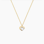 Collier Urzili Argent Dor&eacute; A L'Or 750/1000 - F&ecirc;te des m&egrave;res Femme | Histoire d&rsquo;Or