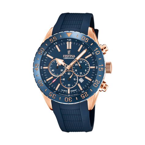 Montre Ceramic Bleu - Montres Homme | Histoire d’Or