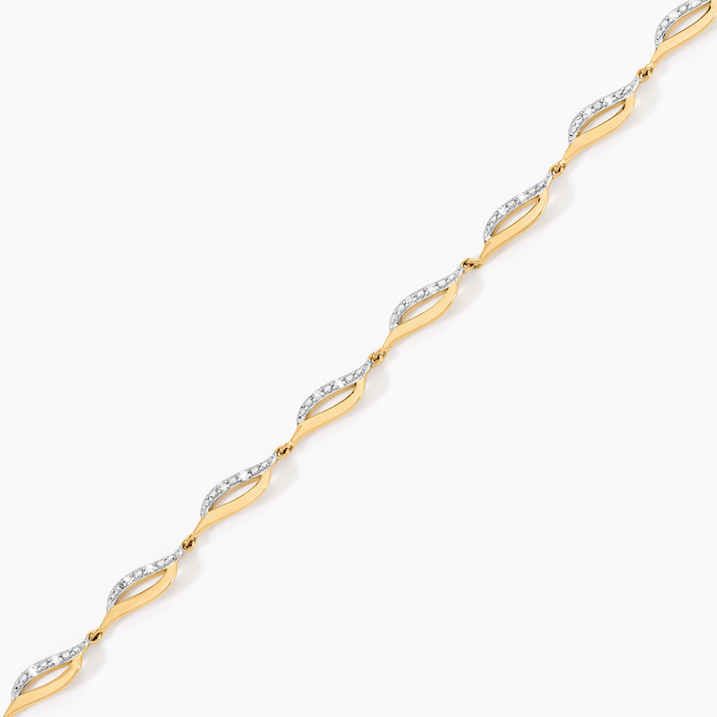 Bracelet Jaumet Or Jaune Diamant - Bracelets Femme | Histoire d&rsquo;Or