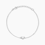 Bracelet Mylie Argent Blanc Oxyde De Zirconium - Bracelets Femme | Histoire d&rsquo;Or