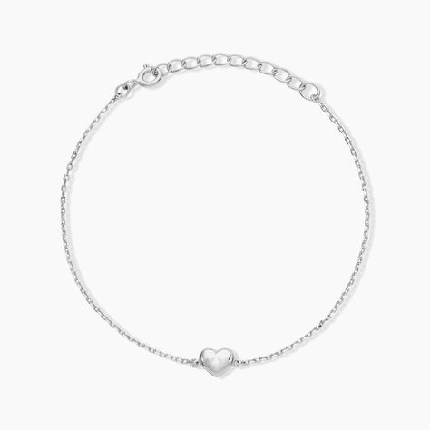 Bracelet Mylie Argent Blanc Oxyde De Zirconium - Bracelets Femme | Histoire d&rsquo;Or