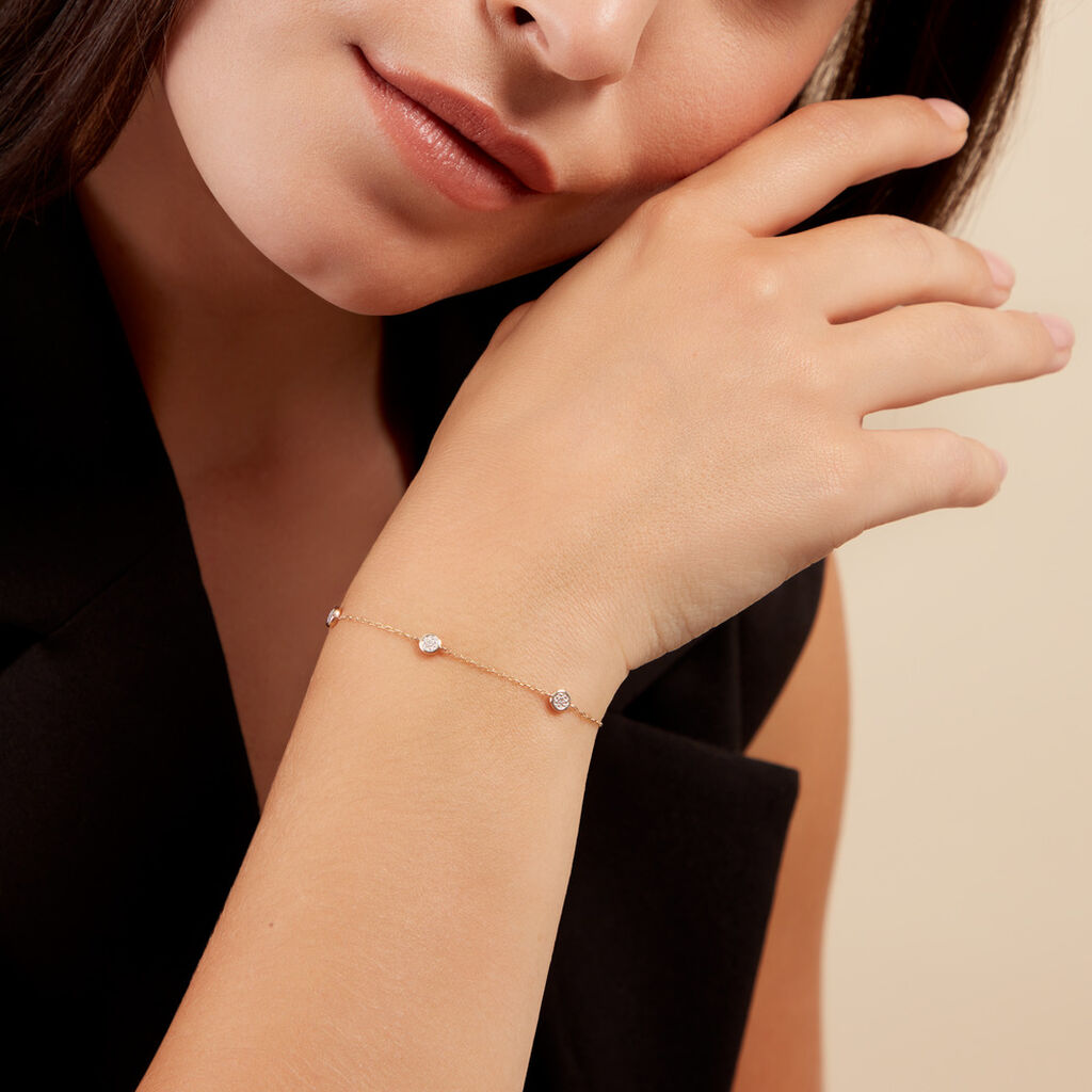 Bracelet Mon 1er Diamant Or Jaune Diamant - Bracelets Femme | Histoire d’Or