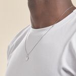 Pendentif Ange Coeur Or Blanc - Pendentifs Bapt&ecirc;me Famille | Histoire d&rsquo;Or